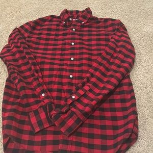 J. Crew Crewcuts red/black plaid - size 16
